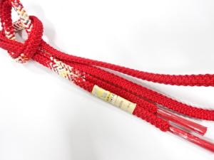 未使用品　正絹　手組帯締め